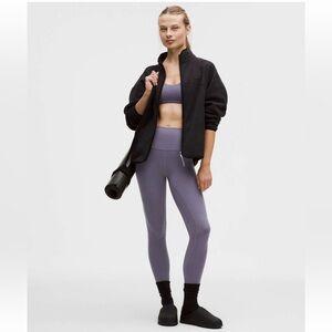 Lululemon x Peloton Align 2025 High-Rise Pant 25" Grape Mist Size 8